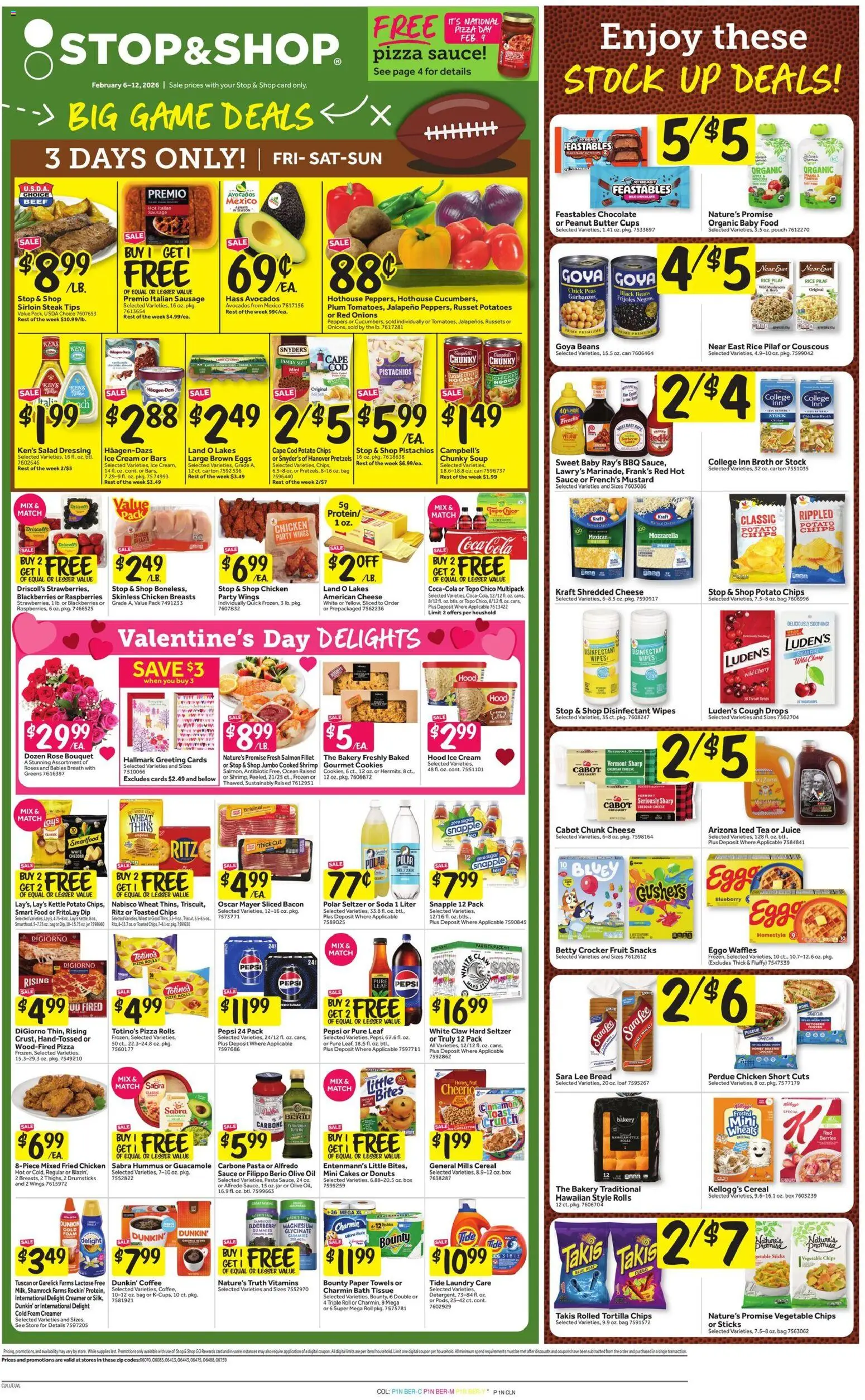 Stop & Shop Weekly Ad - valid from 06.02.2026 | Page: 1