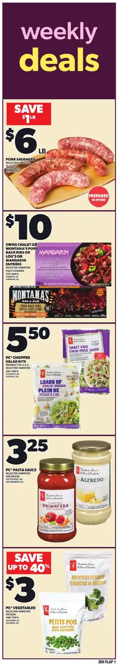 Preview of Zehrs weekly flyer / circulaire from shop Zehrs valid from 01.01.2026