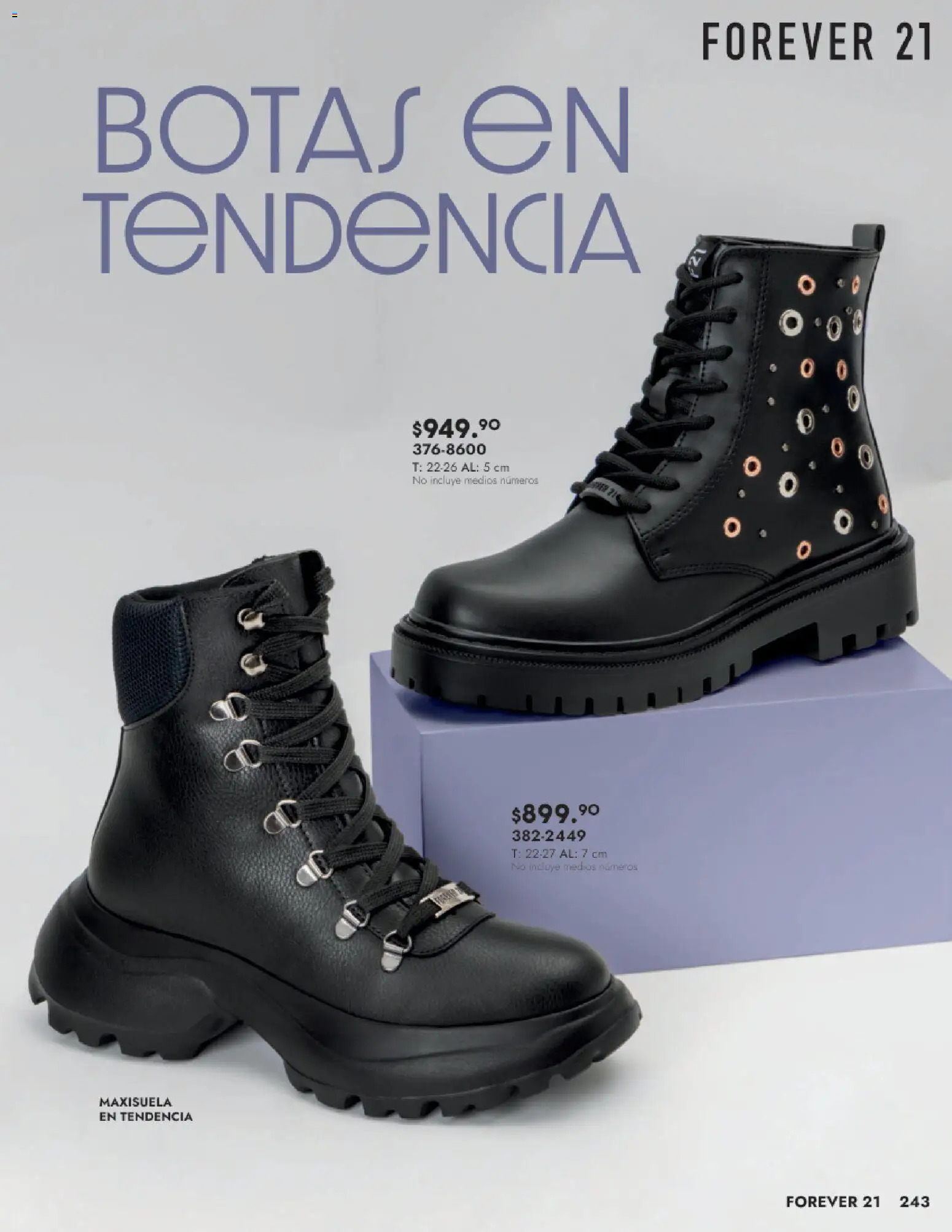 Nuevas ofertas de Andrea válidas en toda la República Mexicana desde el 24.08.2025. ¡Encuentra las mejores ofertas en Andrea - Catálogo Calzado Dama! | Página: 243 | Productos: Botas