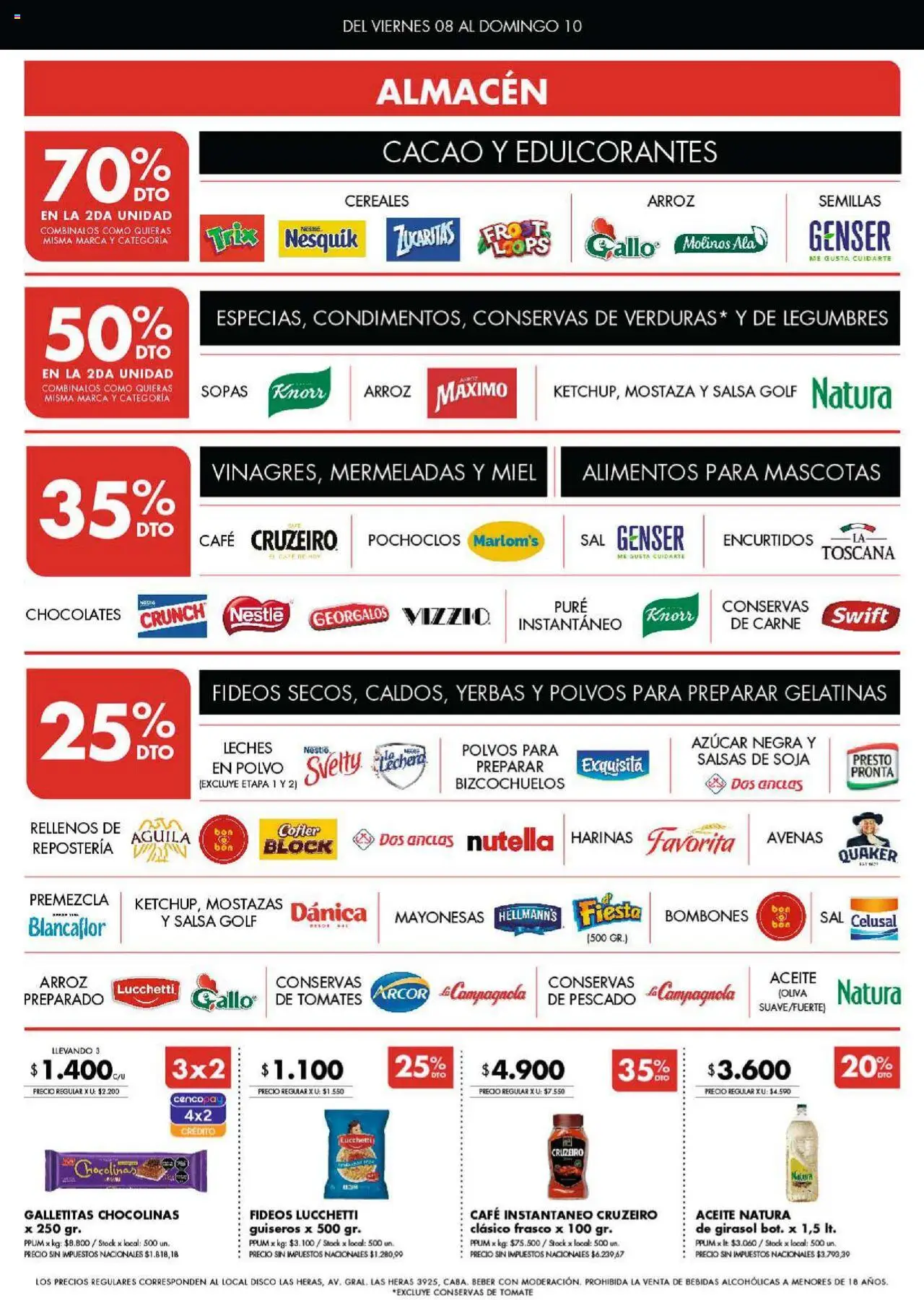 Disco ofertas │ válido desde el 08.08.2025 | Página: 2 | Productos: Mostaza, Sal, Tomate, Tomates