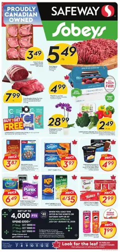 Preview of Safeway flyer - AB from shop Safeway valid from 07.08.2025