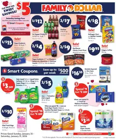 Preview of Family Dollar weekly ads valid from 25.01.2026