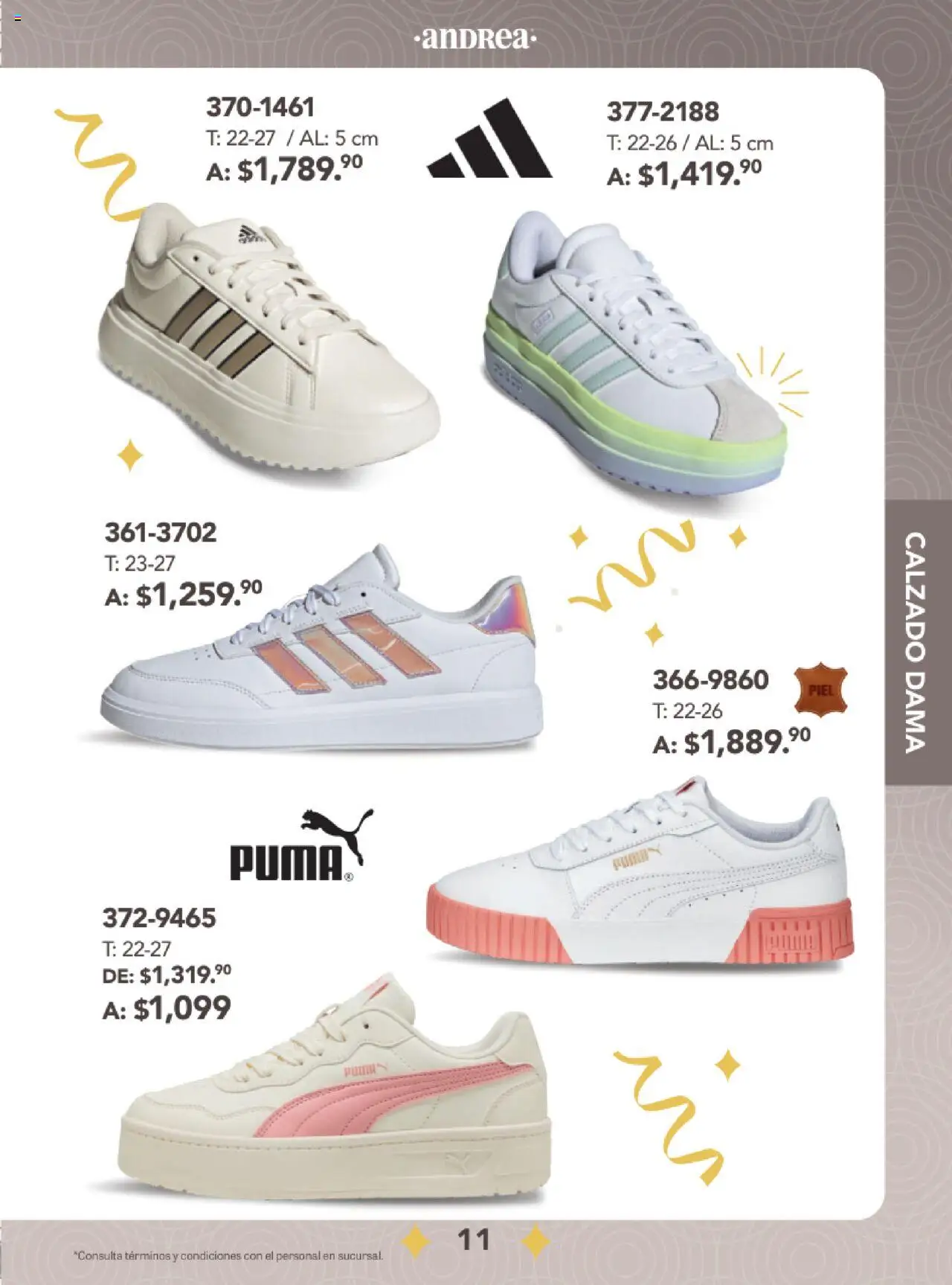 Nuevas ofertas de Andrea válidas en toda la República Mexicana desde el 24.08.2025. ¡Encuentra las mejores ofertas en Andrea - Catálogo Fiestas y Celebraciones! | Página: 11