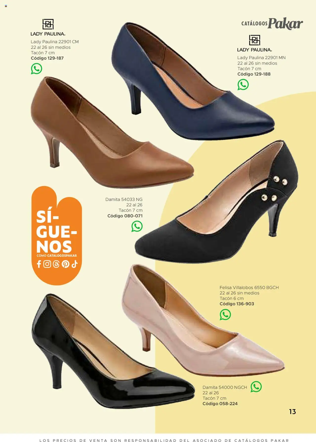 Nuevas ofertas de SC Pakar válidas en toda la República Mexicana desde el 24.07.2025. ¡Encuentra las mejores ofertas en SC Pakar Catálogo Mujer otoño / invierno! | Página: 13