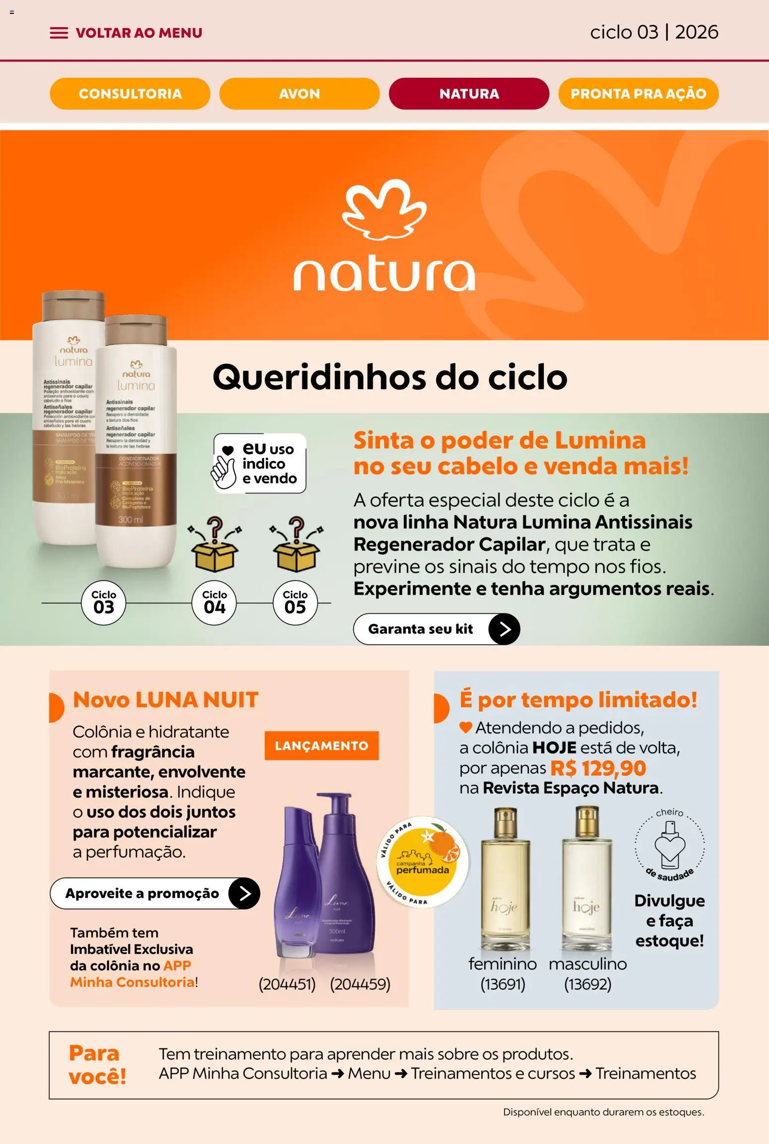 Avon Folheto - válido de 15.01.2026 | Página: 29 | Produtos: Colágeno, Fragrância, Condicionador, Revista