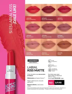 Vista previa de folleto Avon catálogo - Campaña 04 de la Avon válido desde 20.02.2026 | Página: 14 | Productos: Lápiz labial, Vino