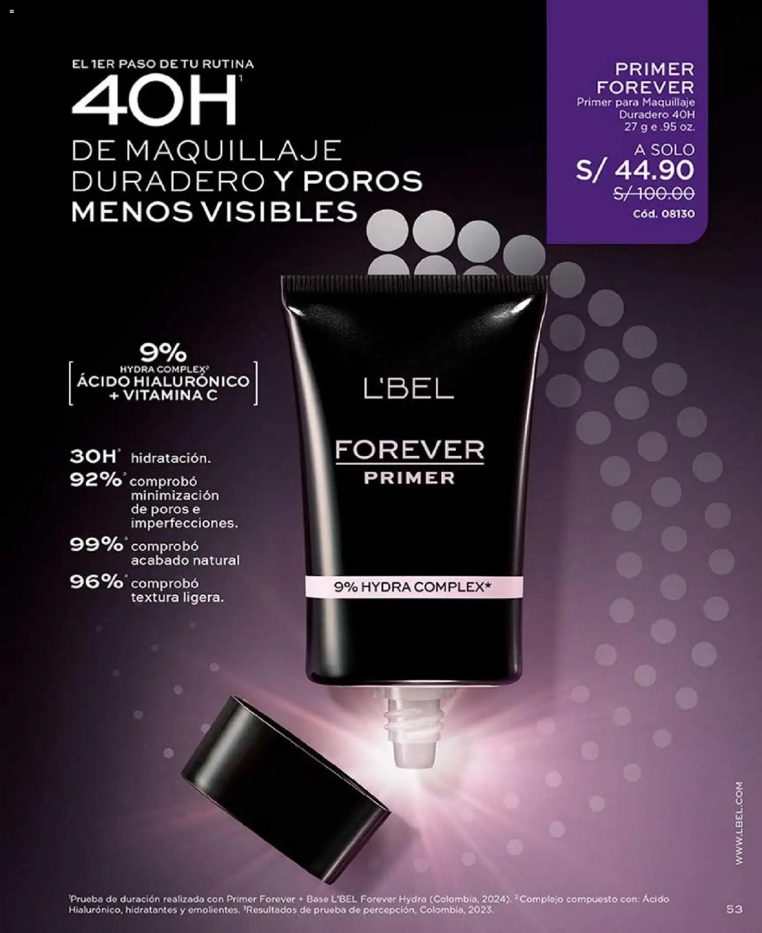 Catálogo L'Bel válido desde 31.01.2026 | Página: 57 | Productos: Maquillaje