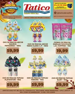 Tatico - Ofertas da semana - Pré-Visualização do folheto da loja Tatico, válido de 21.03.2026 | Página: 11 | Produtos: Ovo de páscoa, Leite, Chocolate, Cerveja