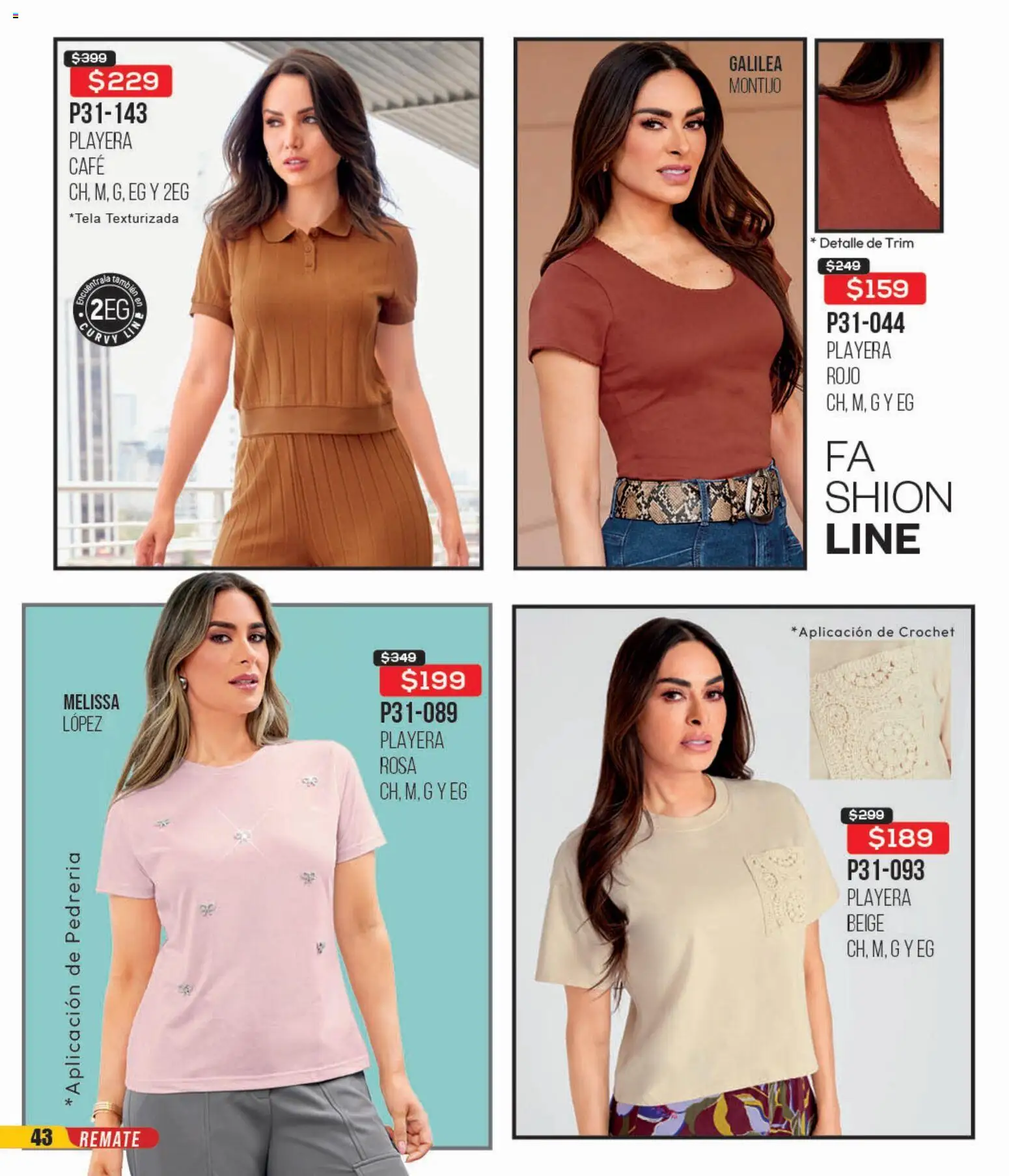 Nuevas ofertas de Cklass válidas en toda la República Mexicana desde el 16.02.2026. ¡Encuentra las mejores ofertas en Cklass catálogo Remate Ropa! | Página: 44 | Productos: Café, Playera