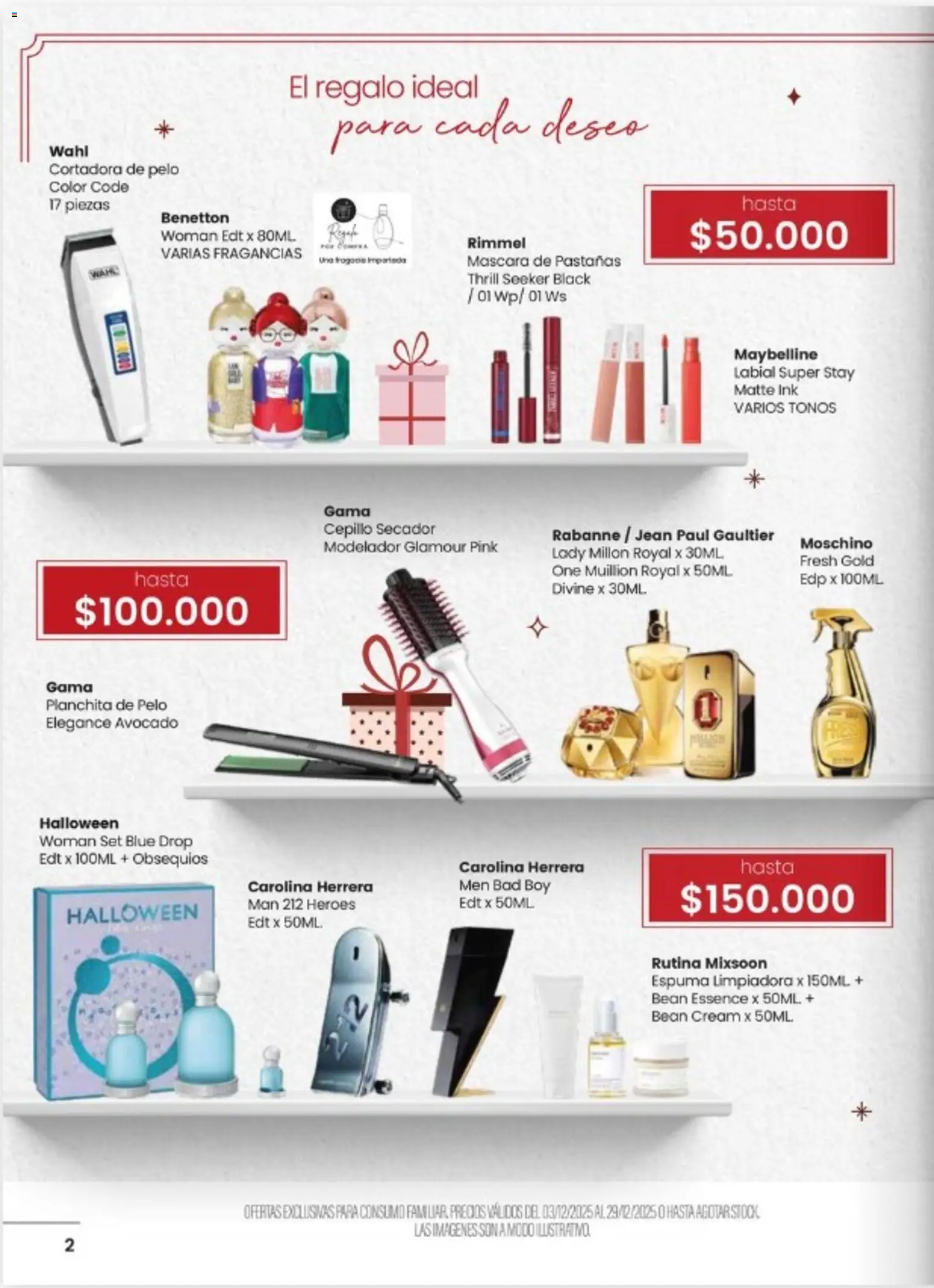 Pigmento catálogo │ válido desde el 03.12.2025 | Página: 2 | Productos: Jean, Cepillo, Máscara, Espuma