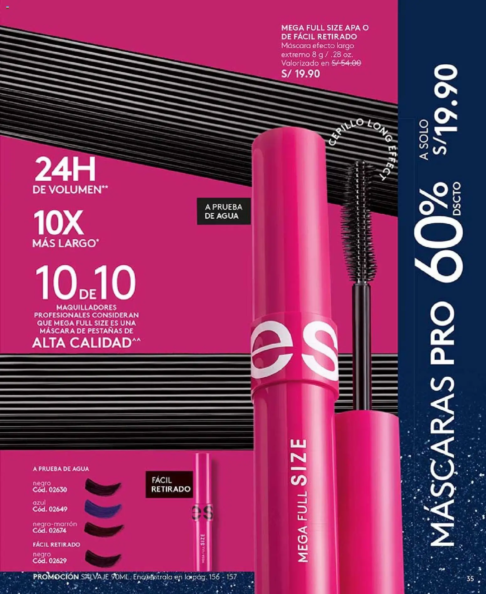 Catálogo Ésika válido desde 14.11.2025 | Página: 35 | Productos: Máscara