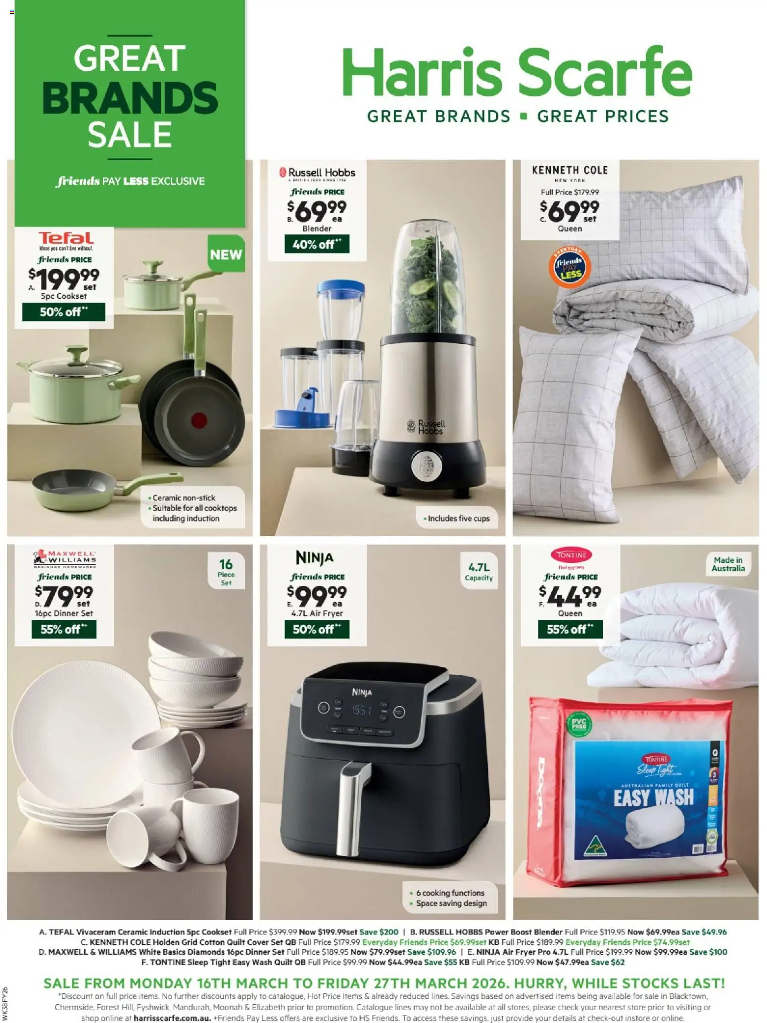 Harris Scarfe catalogue - valid from 16.03.2026 | Page: 1