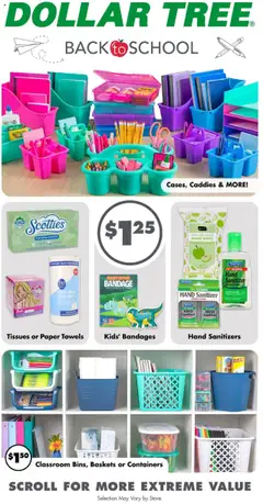 Preview of Dollar Tree weekly ads valid from 27.07.2025