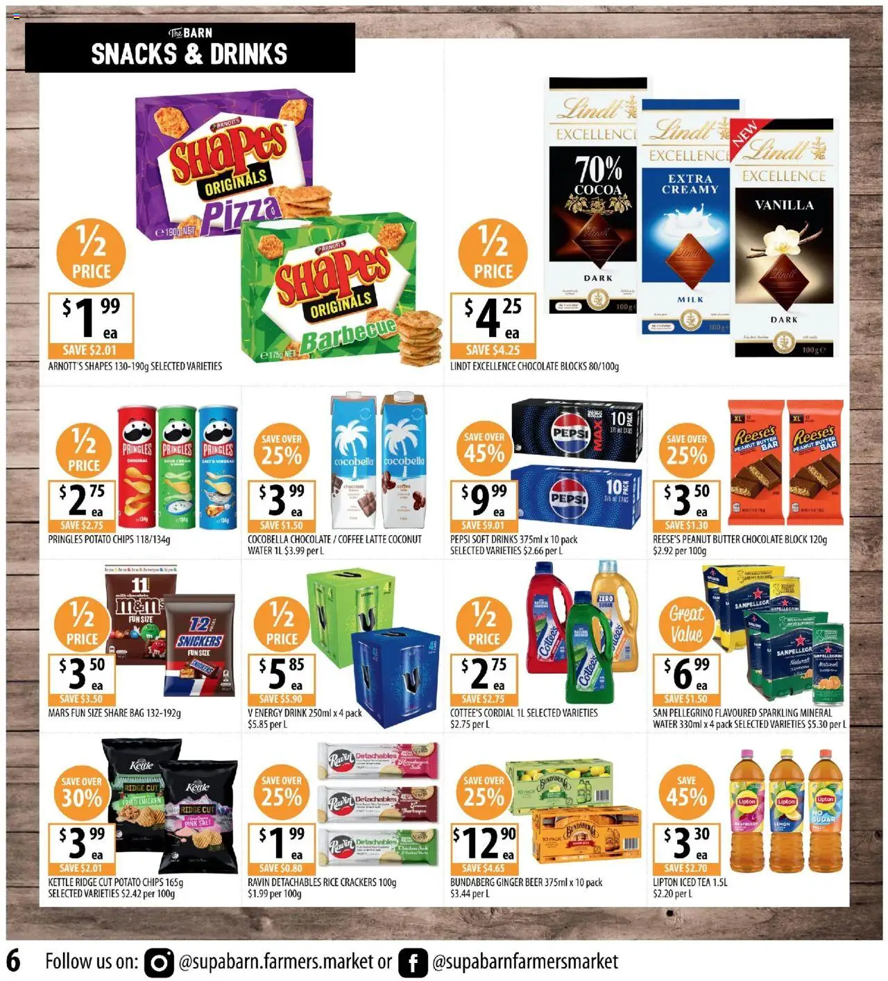 Supabarn catalogue - valid from 01.10.2025 | Page: 6 | Products: Cocoa, Crackers, Butter, Salt