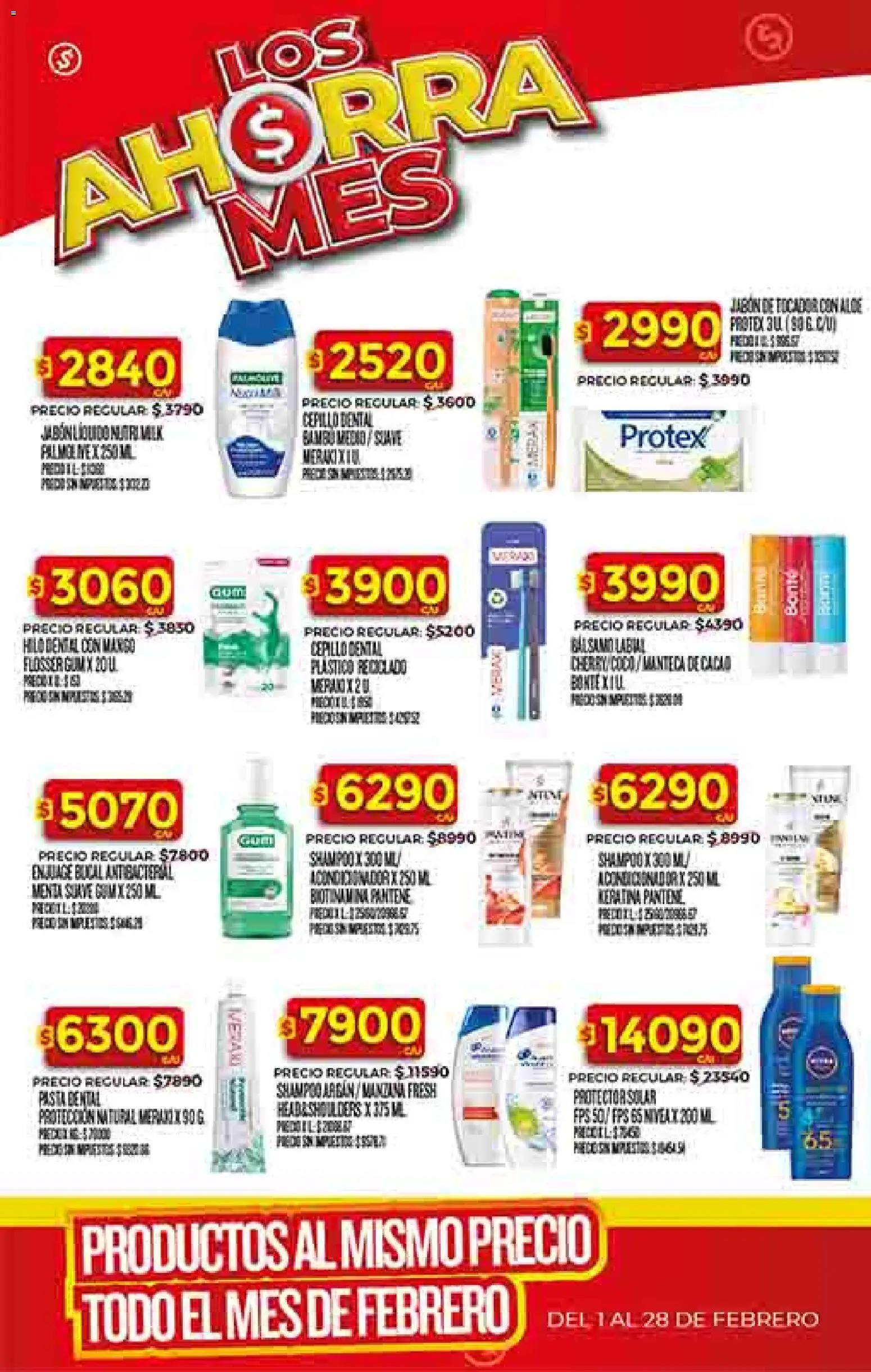 Supermercado DIA Ofertas │ válido desde el 11.02.2026 | Página: 44 | Productos: Jabón, Manteca, Pasta, Hilo dental