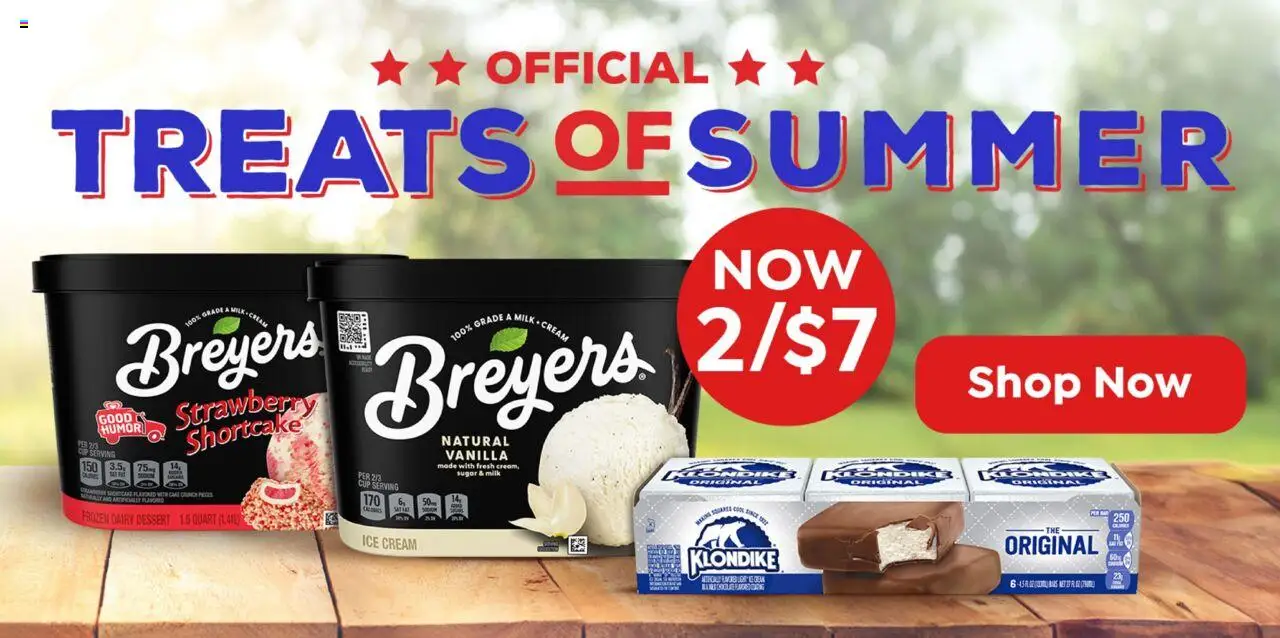 Stop & Shop Weekly Circular - CT - valid from 15.08.2025 | Page: 3 | Products: Milk, Cream, Ice cream