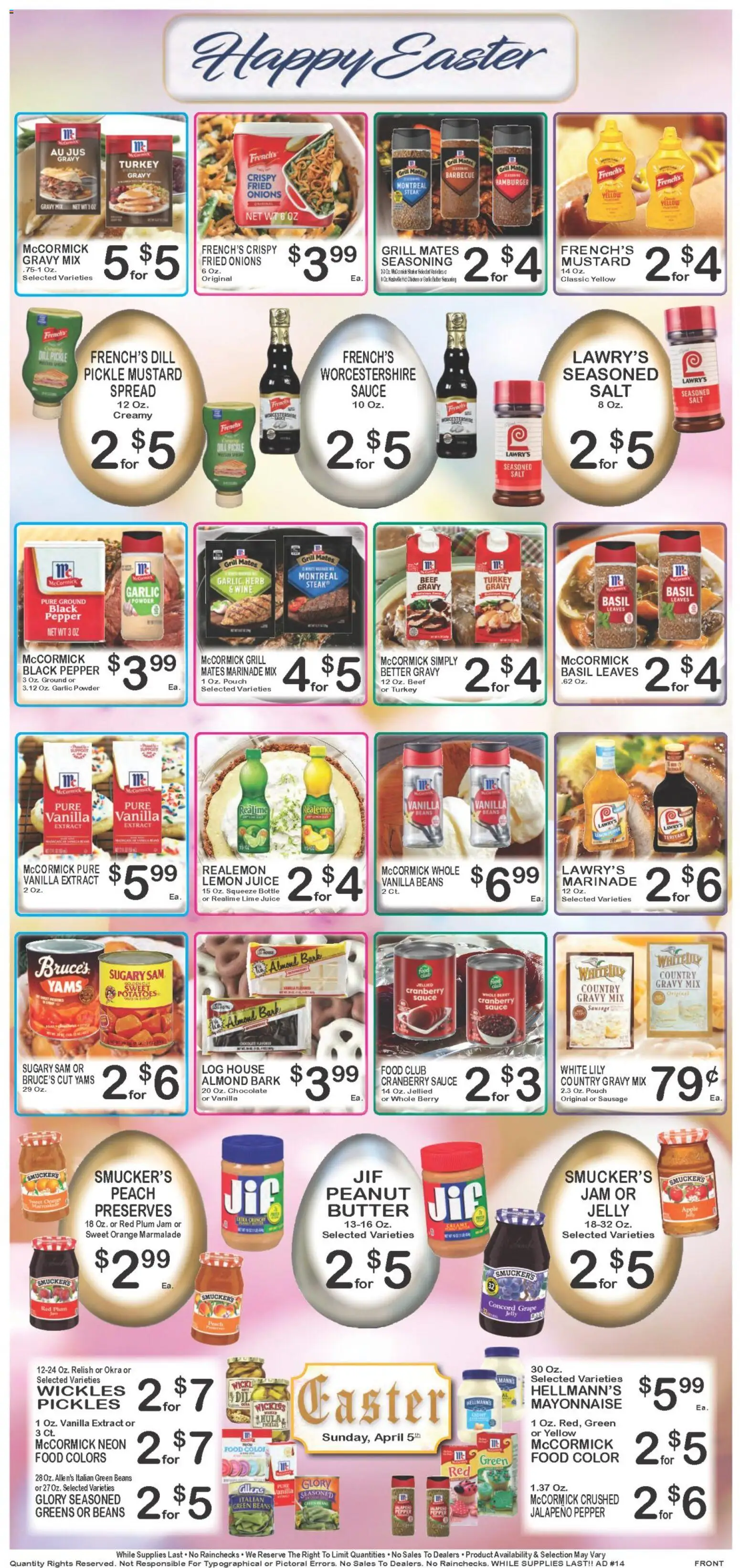 Foodland Weekly Ad - valid from 31.03.2026 | Page: 7 | Products: Juice, Lemon, Garlic, Peach