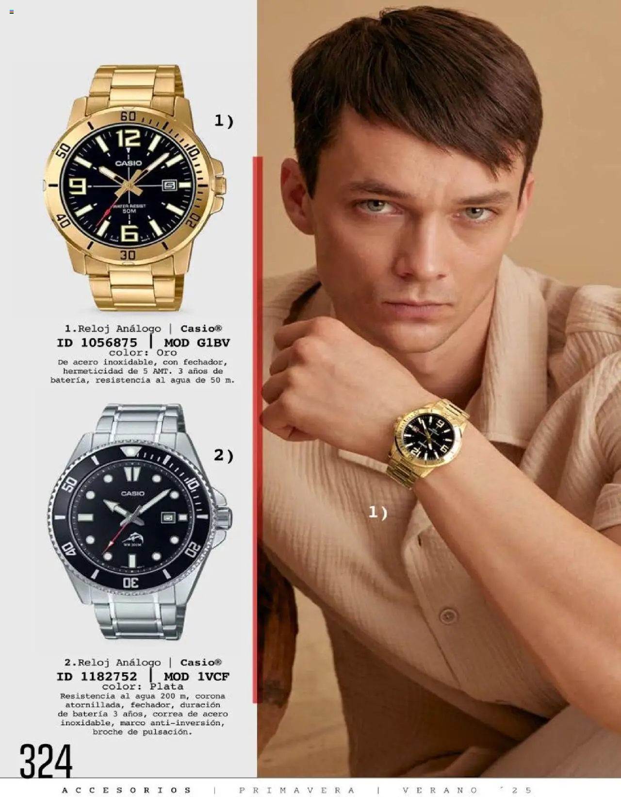 Nuevas ofertas de Price Shoes válidas en toda la República Mexicana desde el 02.05.2025. ¡Encuentra las mejores ofertas en Price Shoes catálogo Accesorios! | Página: 326 | Productos: Agua, Batería, Reloj