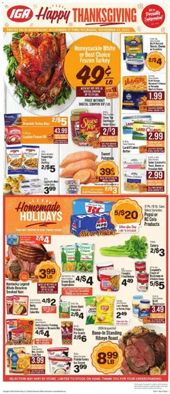 Preview of IGA weekly ads valid from 19.11.2025