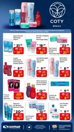Semar Supermercado - Ofertas COTY - Pré-Visualização do folheto da loja Semar Supermercado, válido de 15.10.2025