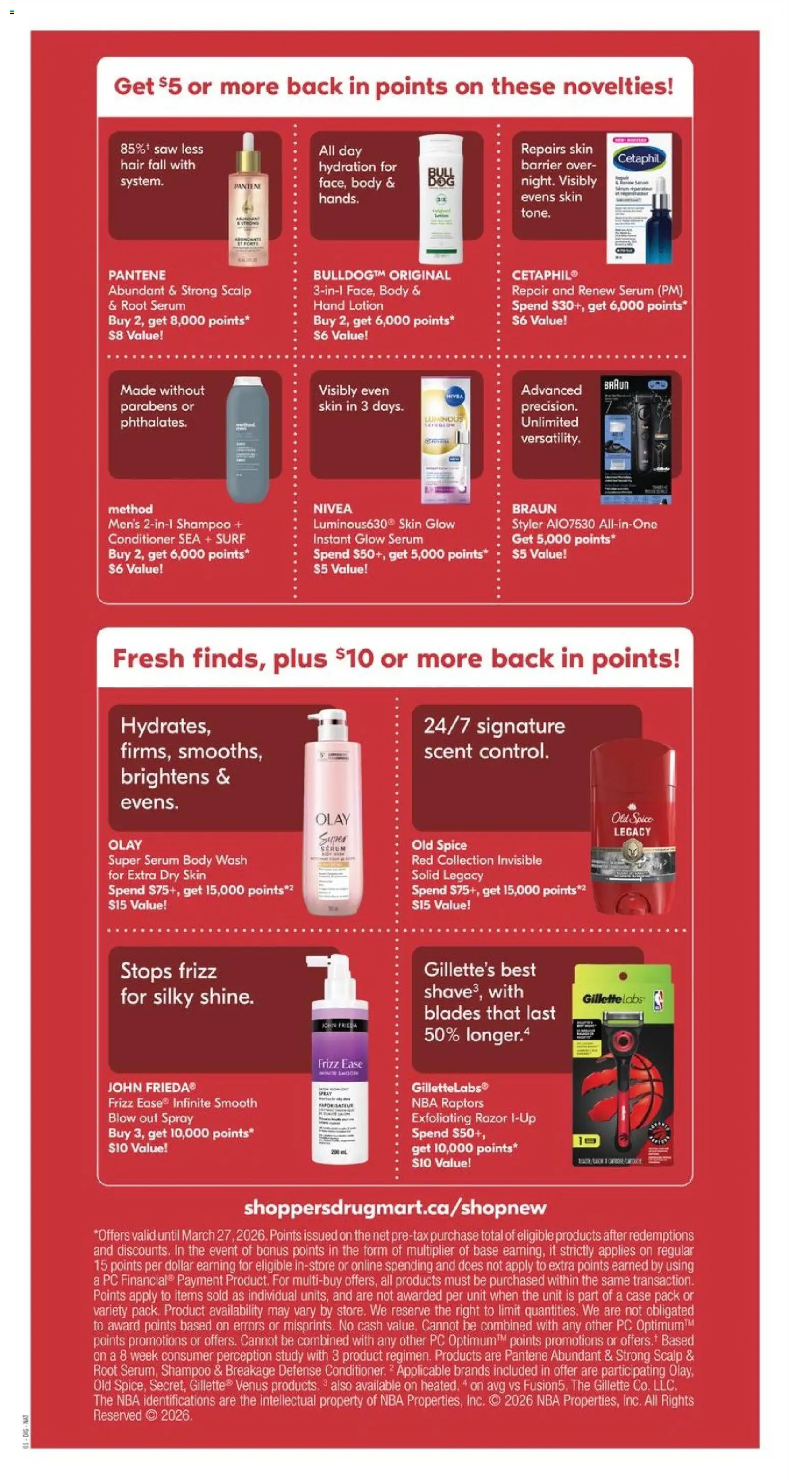 Shoppers flyer valid from 27.02.2026 | Page: 18 | Products: PC, Case, Shampoo, Conditioner