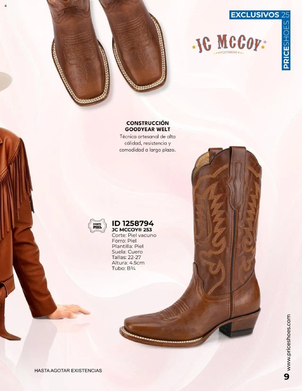 Nuevas ofertas de Price Shoes válidas en toda la República Mexicana desde el 19.10.2025. ¡Encuentra las mejores ofertas en Price Shoes catálogo Exclusivos 2025! | Página: 9