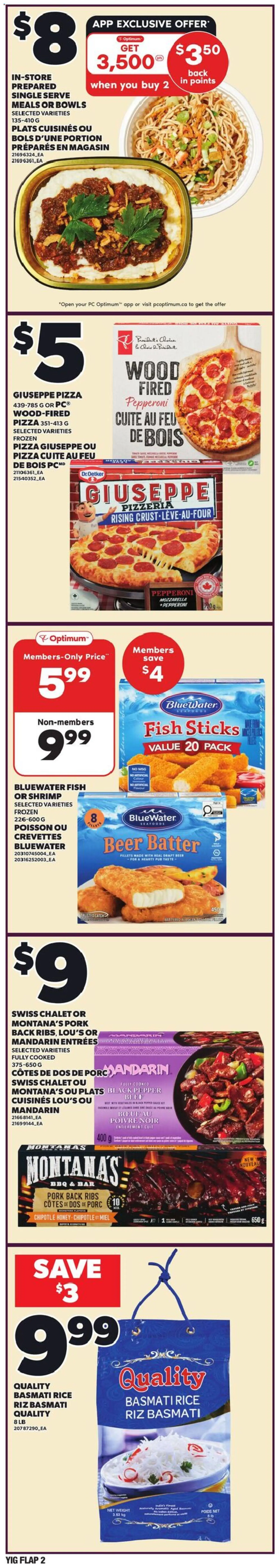 Independent Grocer flyer valid from 19.02.2026 | Page: 2 | Products: Rice, Fish, PC, Pizza