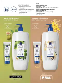 Vista previa de Crema corporal 6 en 1, Crema corporal 6 en 1, 3 variantes, 1 litro, nuevo folleto de la tienda, válido en México a partir del 10.01.2026 | Página: 150