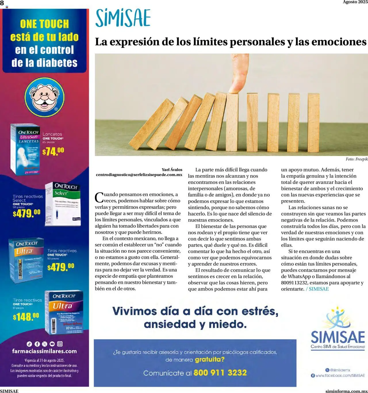 Nuevas ofertas de Farmacias Similares válidas en toda la República Mexicana desde el 01.08.2025. ¡Encuentra las mejores ofertas en Farmacias Similares - Catálogo! | Página: 8 | Productos: Té, Sobre