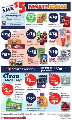 Preview of Family Dollar weekly ads valid from 12.04.2026