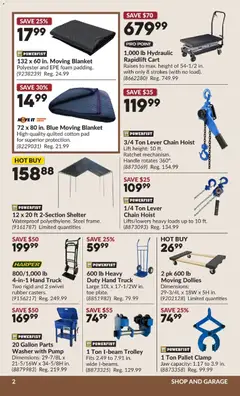 Preview of Princess Auto - 2 Week Sale! from shop Princess Auto valid from 04.11.2025 | Page: 9 | Products: Blanket