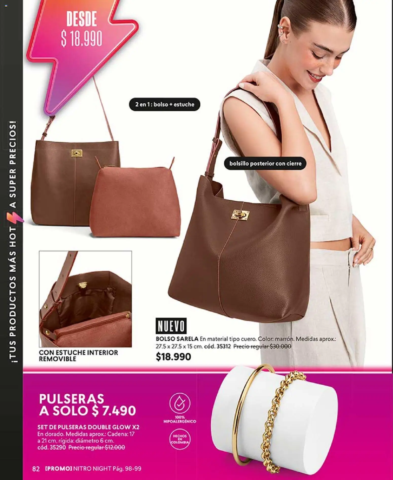 Catálogo CyZone Campaña 8 │ válido desde el 29.04.2026 | Página: 82 | Productos: Estuche, Bolso