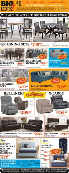 Preview of Big Lots weekly ads valid from 22.02.2026 | Page: 4