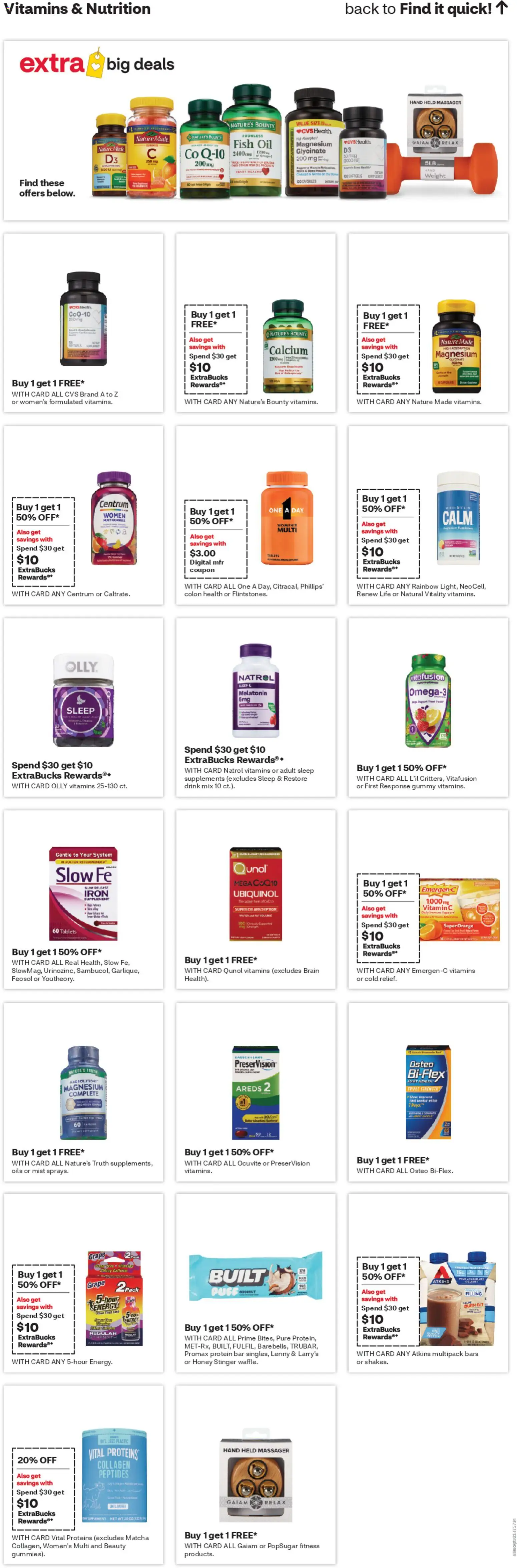 CVS Pharmacy Weekly Ad - PA - valid from 28.12.2025 | Page: 8 | Products: Magnesium, Fish Oil, Weight, Iron
