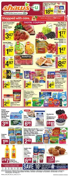 Preview of Shaw's weekly ads valid from 07.11.2025