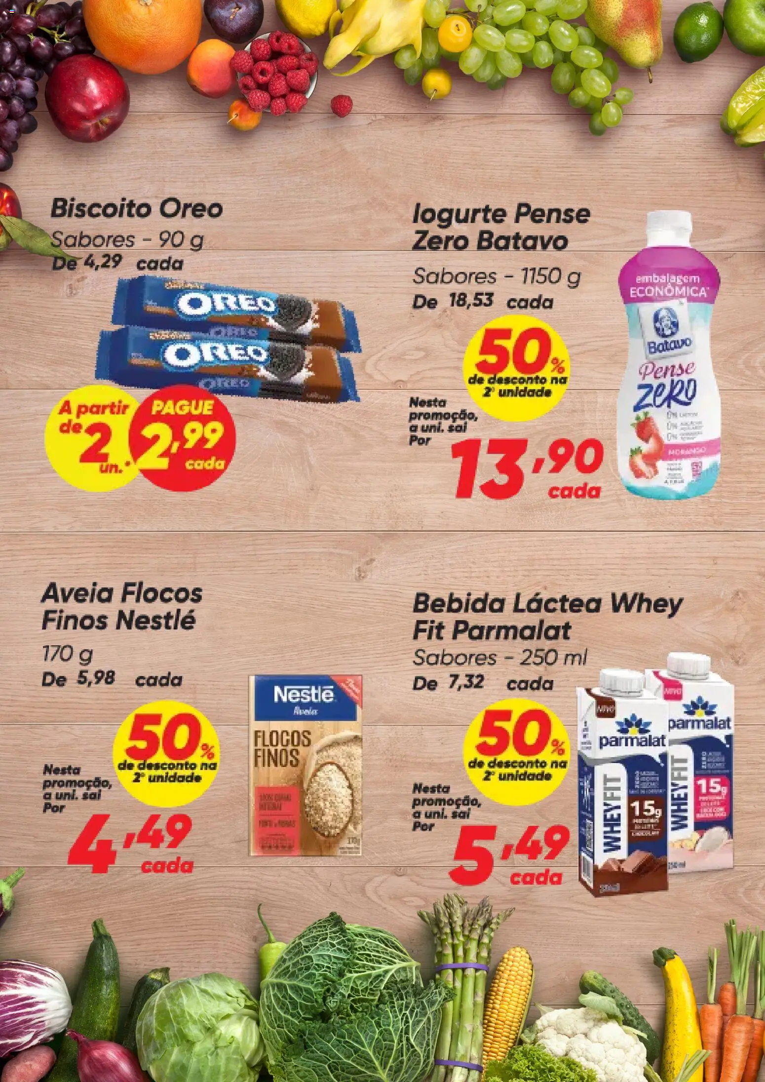 Dia Folheto - válido de 23.10.2025 | Página: 4 | Produtos: Biscoito, Flocos, Bebida, Aveia