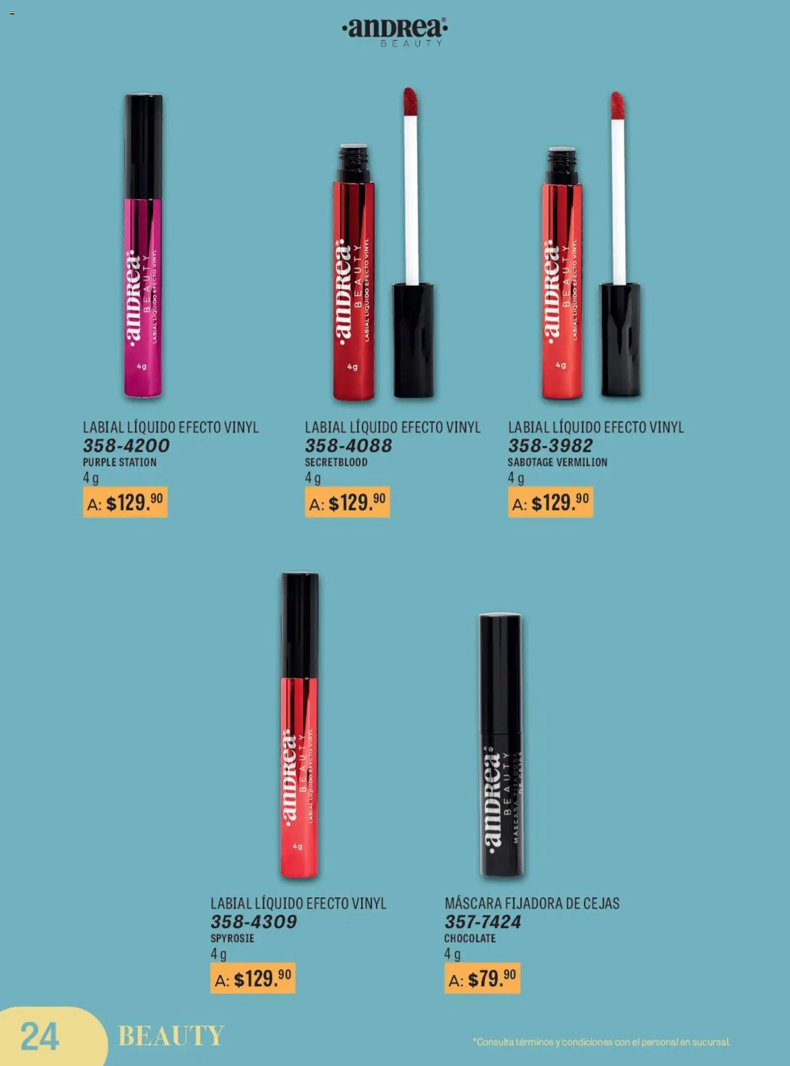 Nuevas ofertas de Andrea válidas en toda la República Mexicana desde el 11.01.2026. ¡Encuentra las mejores ofertas en Andrea catálogo Para Las Fiestas! | Página: 24 | Productos: Máscara, Chocolate, Lijadora