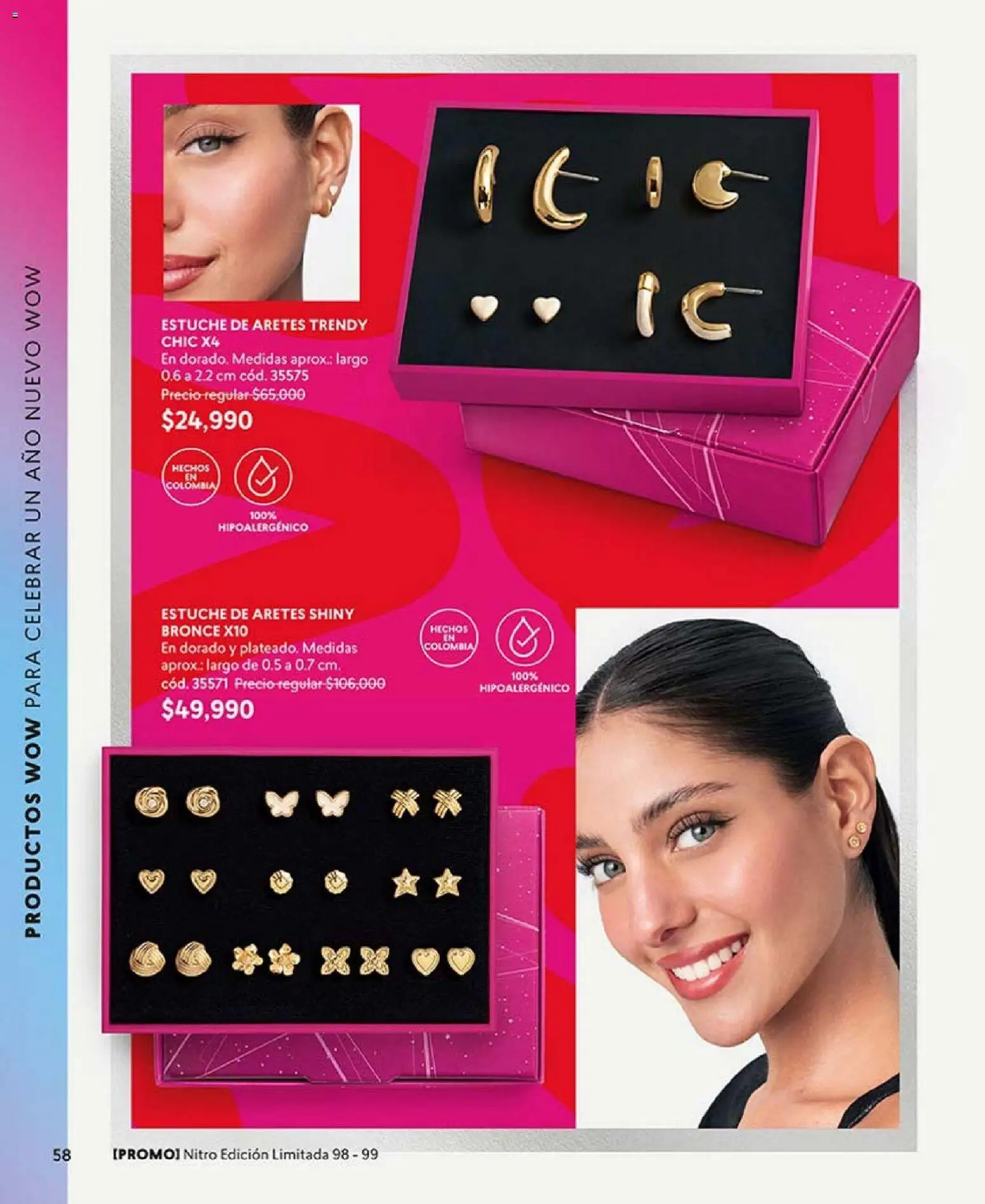 CyZone revista - valida desde el 01.01.2026 | Página: 58 | Productos: Estuche, Aretes