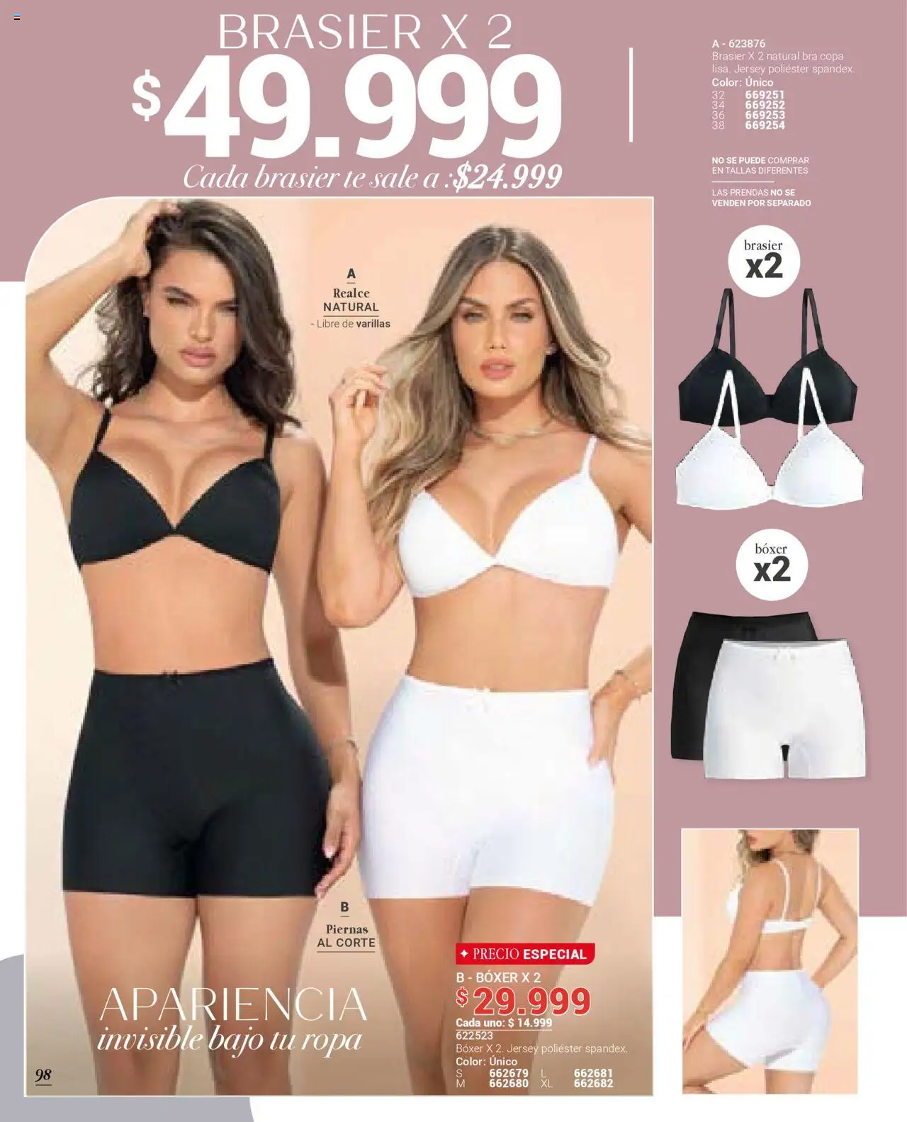 Carmel revista - valida desde el 23.06.2025 | Página: 100 | Productos: Té, Brasier, Ropa