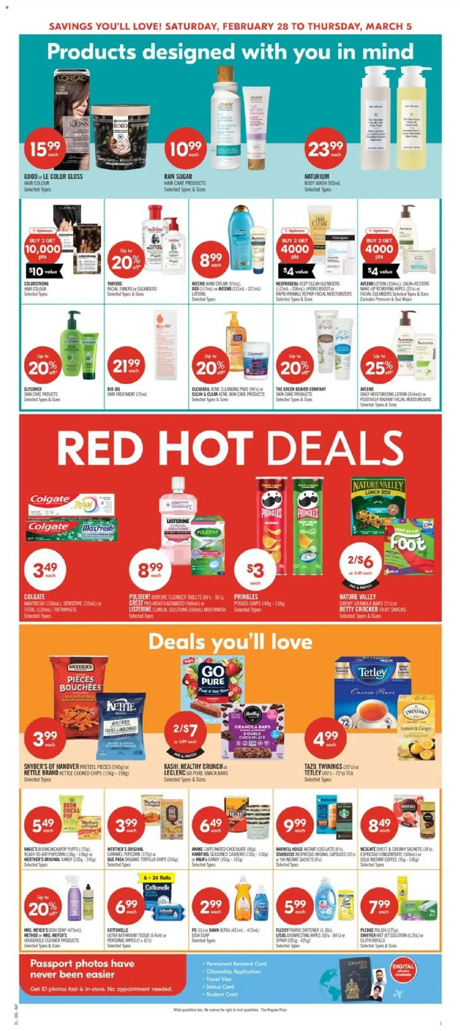 Shoppers flyer valid from 27.02.2026 | Page: 7 | Products: Chips, Cream, Kettle, Box