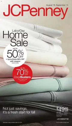 Preview of JCPenney weekly ads valid from 18.08.2025