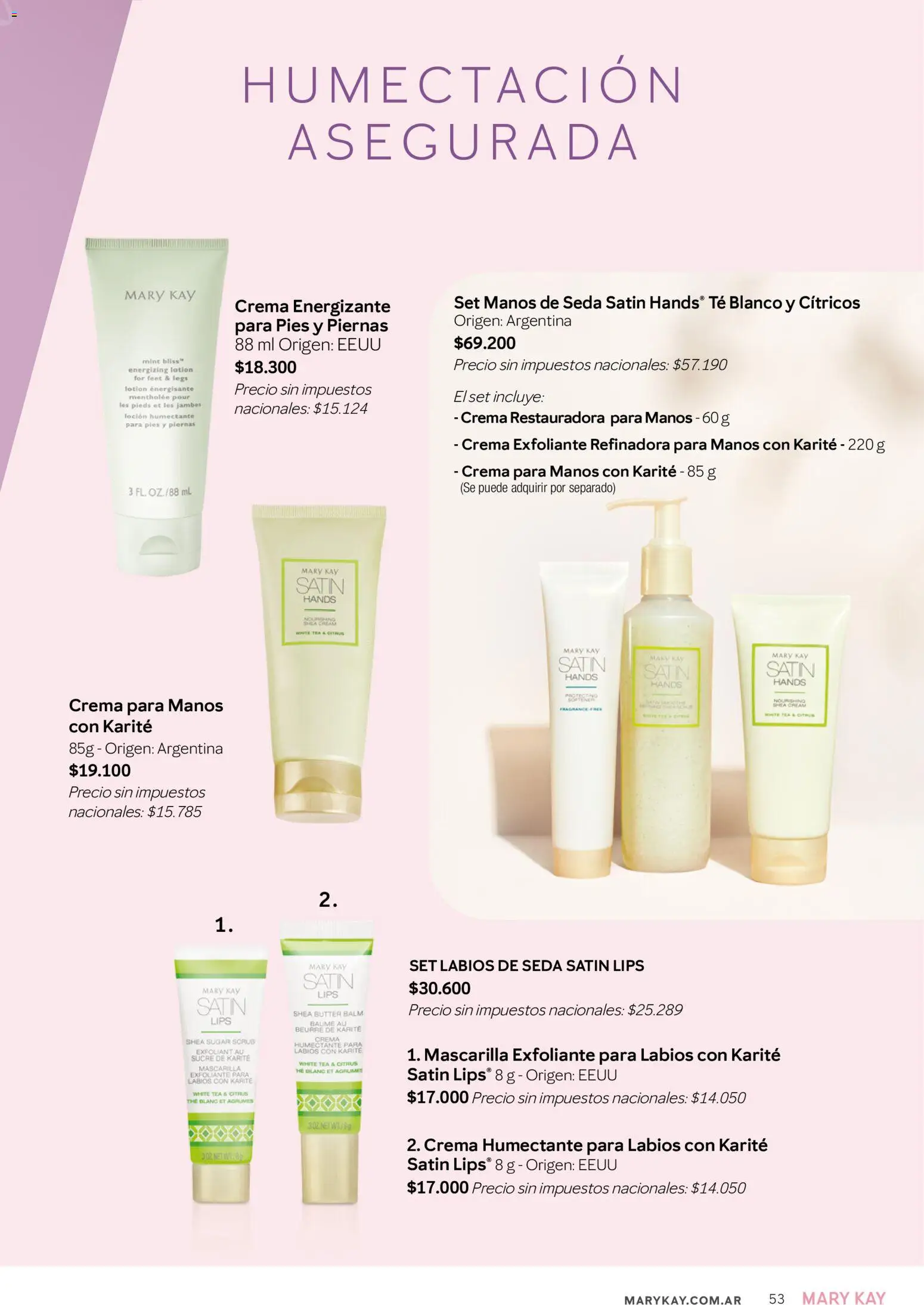 Mary Kay catálogo │ válido desde el 02.01.2026 | Página: 53 | Productos: Mascarilla, Loción, Té, Crema