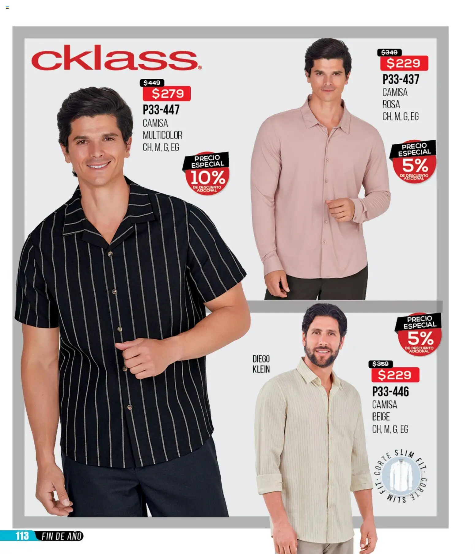 Nuevas ofertas de Cklass válidas en toda la República Mexicana desde el 15.12.2025. ¡Encuentra las mejores ofertas en Cklass catálogo Rebajas fin de año calzado! | Página: 415 | Productos: Camisa