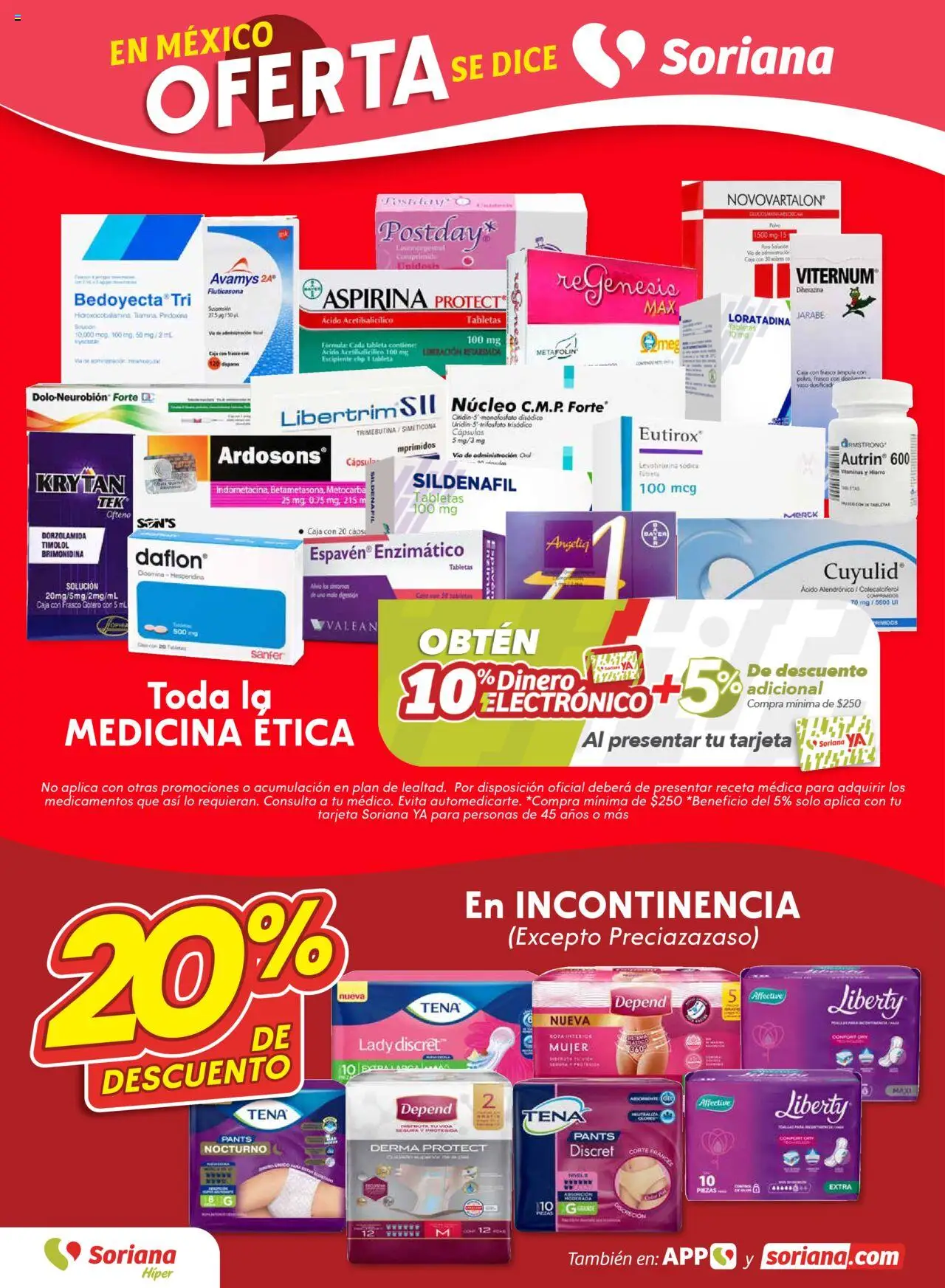 Nuevas ofertas de Soriana válidas en toda la República Mexicana desde el 18.09.2025. ¡Encuentra las mejores ofertas en Soriana - Folleto! | Página: 7