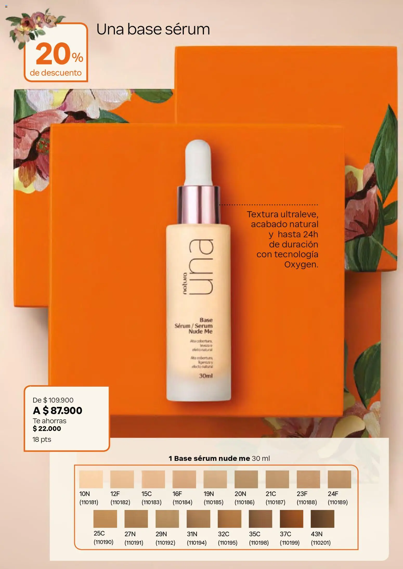 Natura revista - valida desde el 08.04.2026 | Página: 42 | Productos: Té, Serum