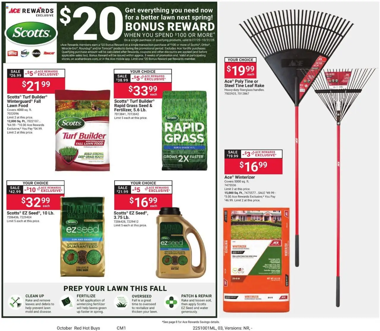 Giant Eagle Weekly Sale - valid from 17.10.2025 | Page: 3 | Products: Rake, Water