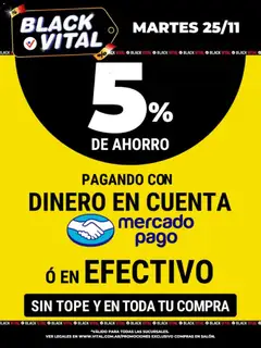 Vista previa Vital - Mercado Pago válido desde el 25.11.2025