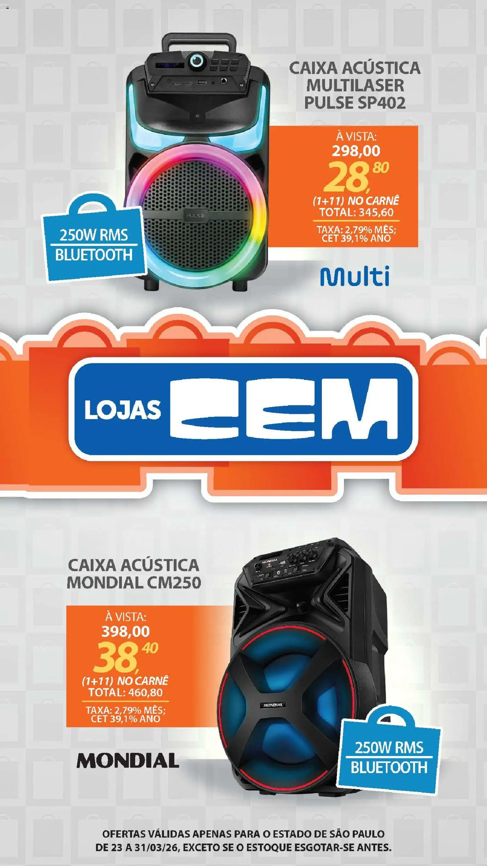 Lojas Cem Folheto - válido de 23.03.2026 | Página: 58