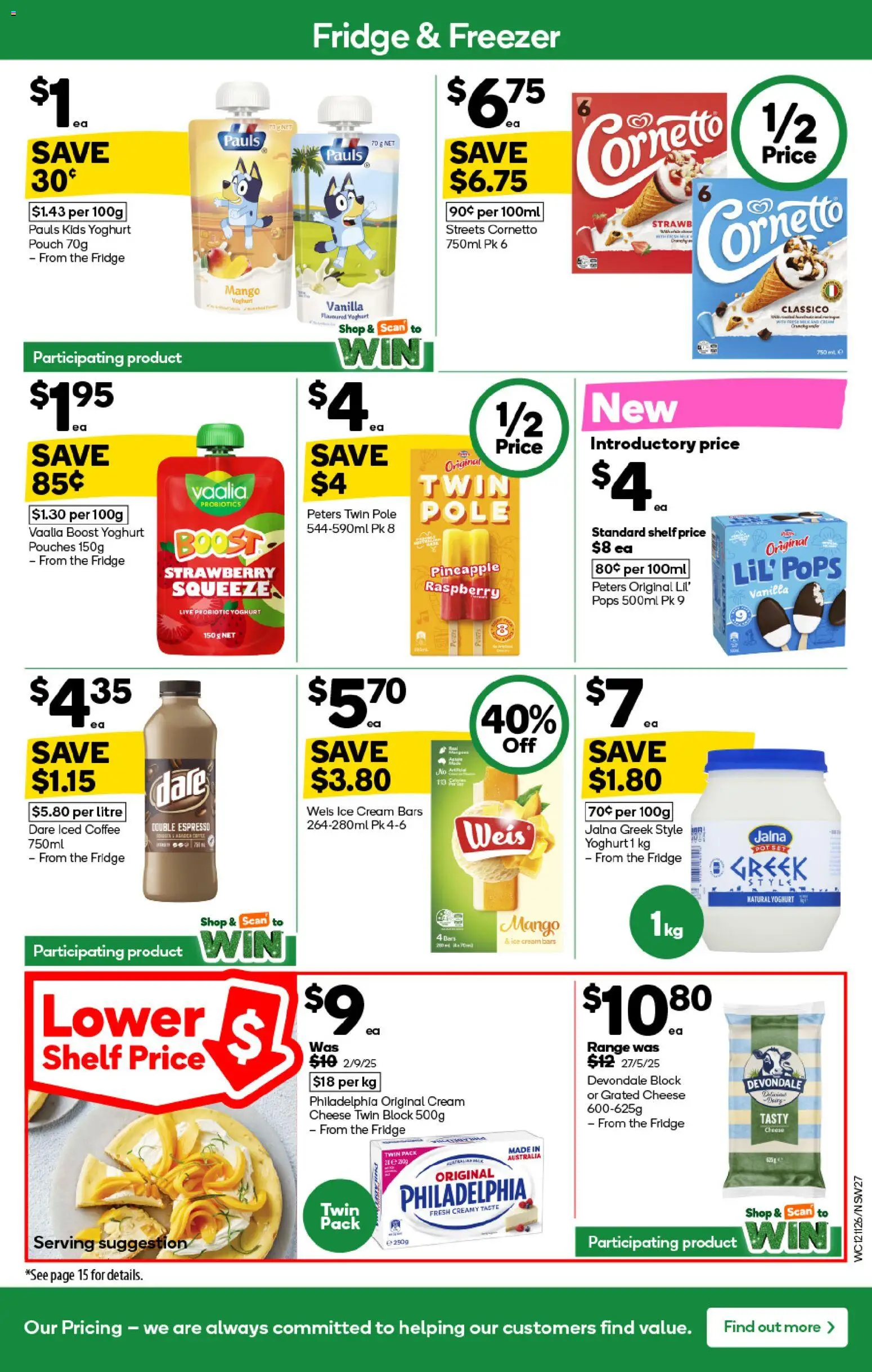 Woolworths catalogue - valid from 12.11.2025 | Page: 27 | Products: Shelf, Cheese, Cream, Mango