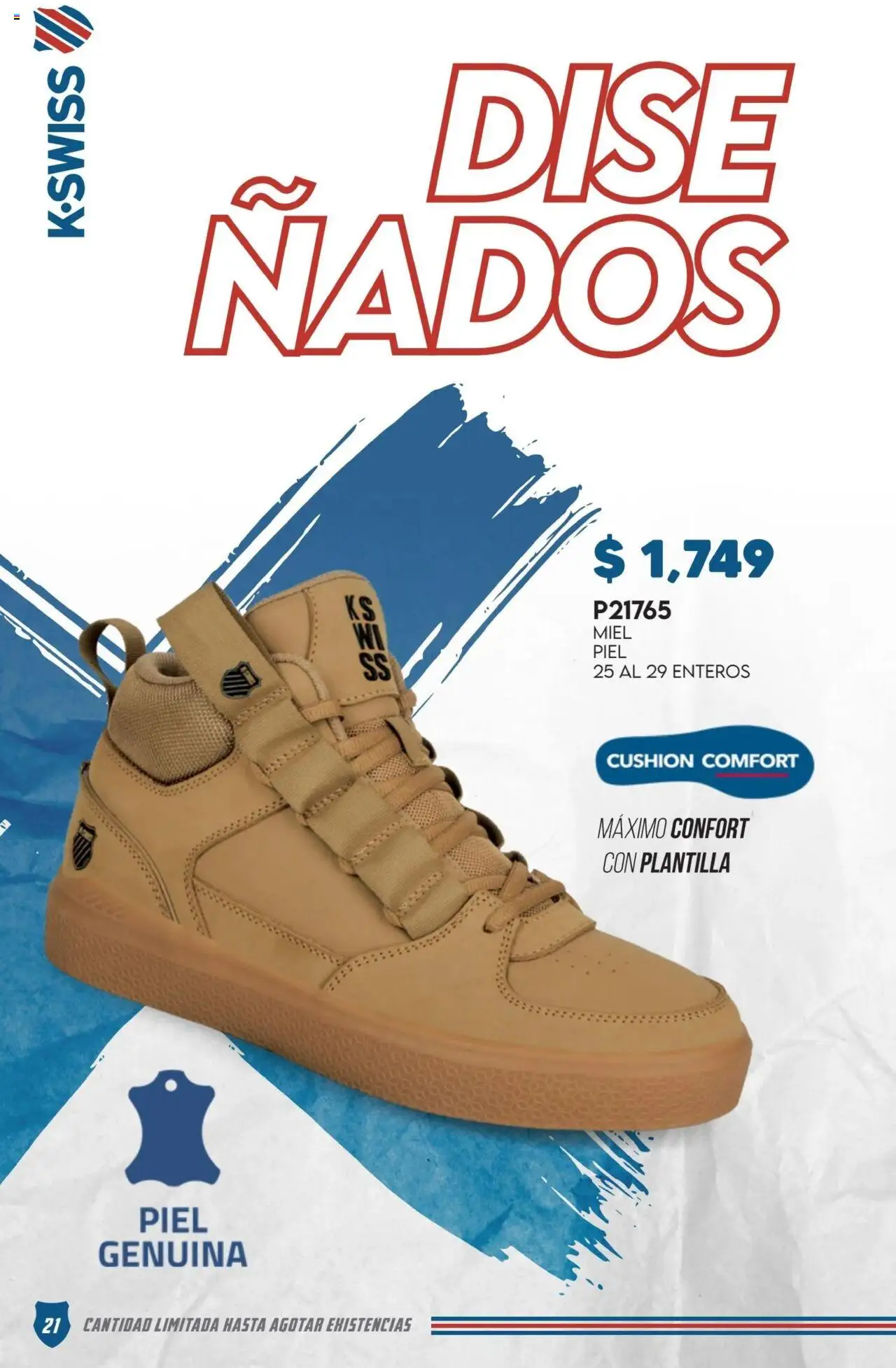 Nuevas ofertas de Cklass válidas en toda la República Mexicana desde el 29.09.2025. ¡Encuentra las mejores ofertas en Cklass - Catálogo Especial K-Swiss! | Página: 22